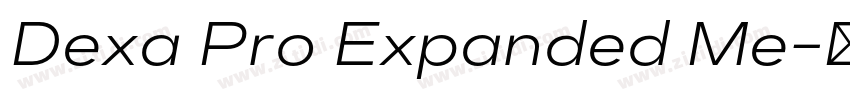 Dexa Pro Expanded Me字体转换
